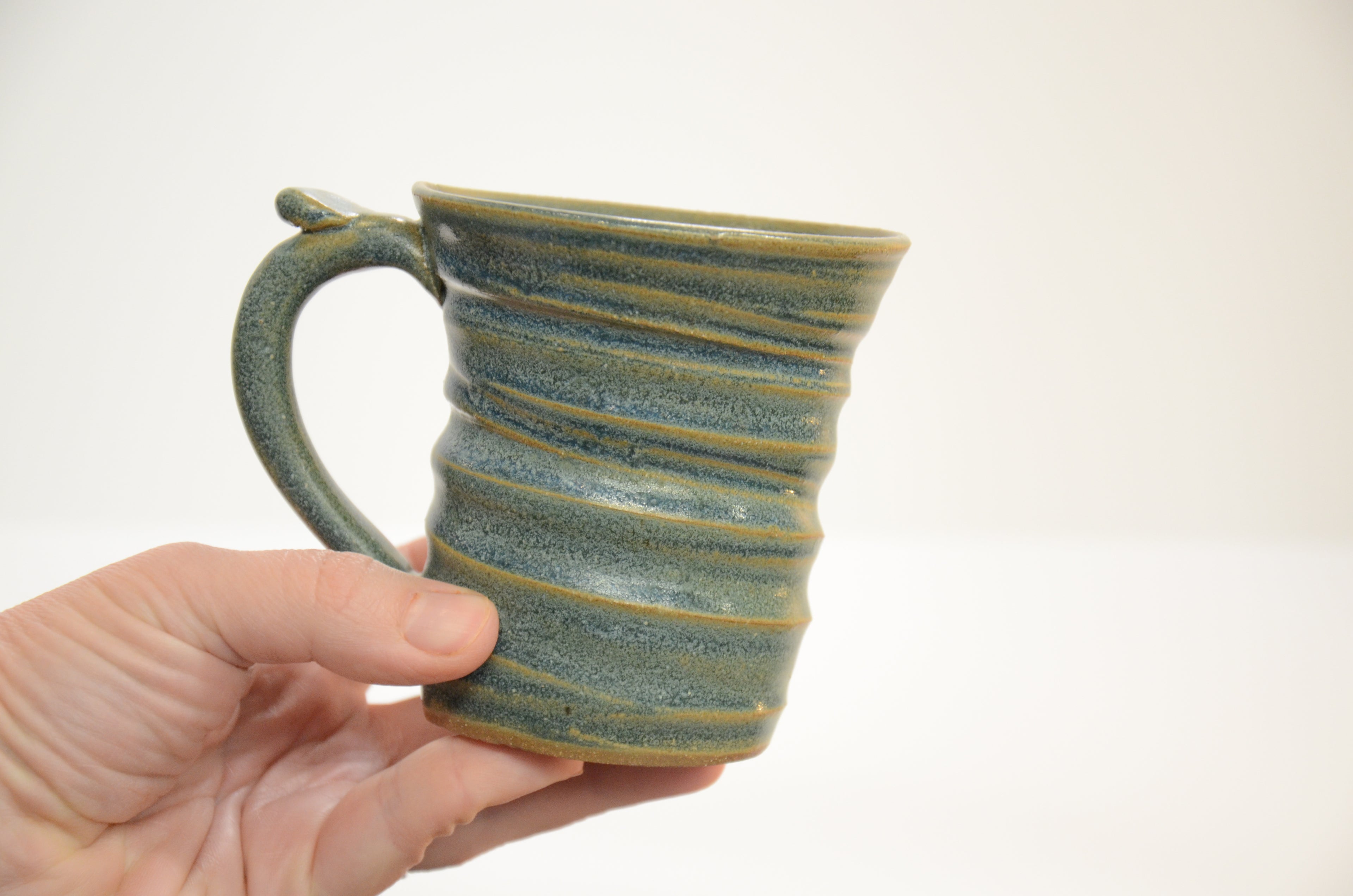 Mugs 8 oz. | Stoneware Pottery | Multiple Styles
