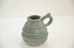 Syrup Pitcher | Stoneware Pottery | Matte Blue