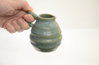 Syrup Pitcher | Stoneware Pottery | Matte Blue