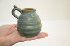 Syrup Pitcher | Stoneware Pottery | Matte Blue