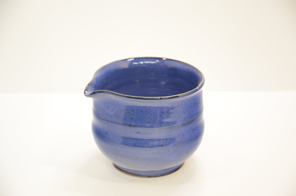 Matcha Bowl | Stoneware Pottery | Indigo Blue