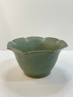 Ridged Bowl | Matte Blue