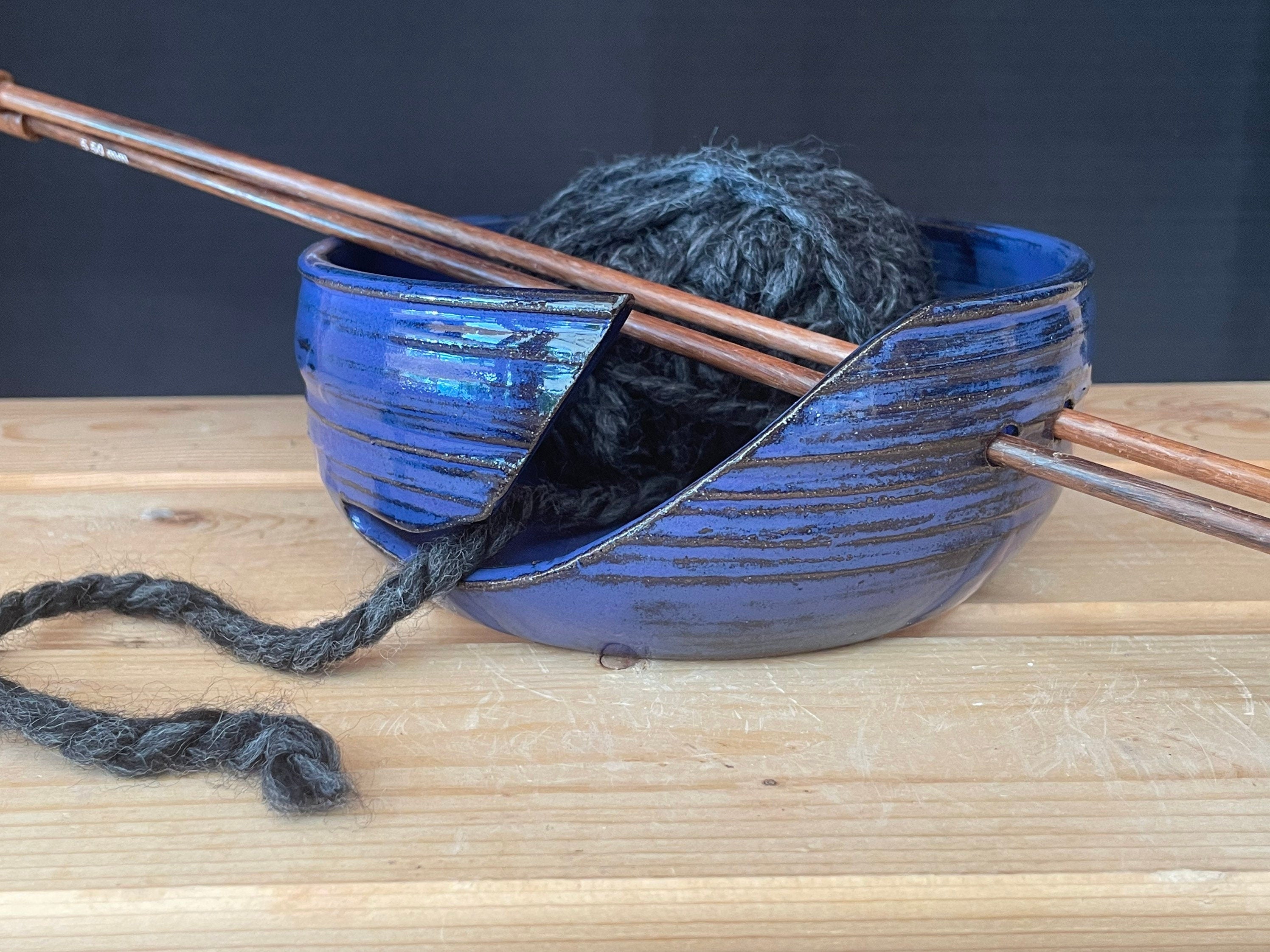Yarn Bowl | Indigo Blue