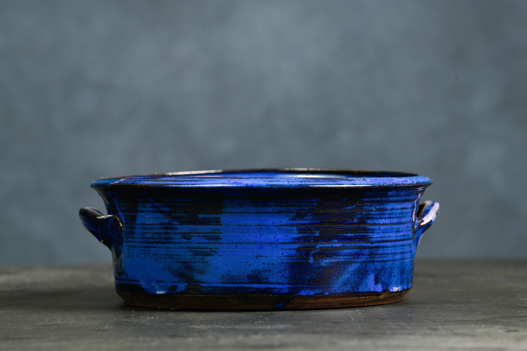 Set of Two Baking Casseroles | Indigo Blue